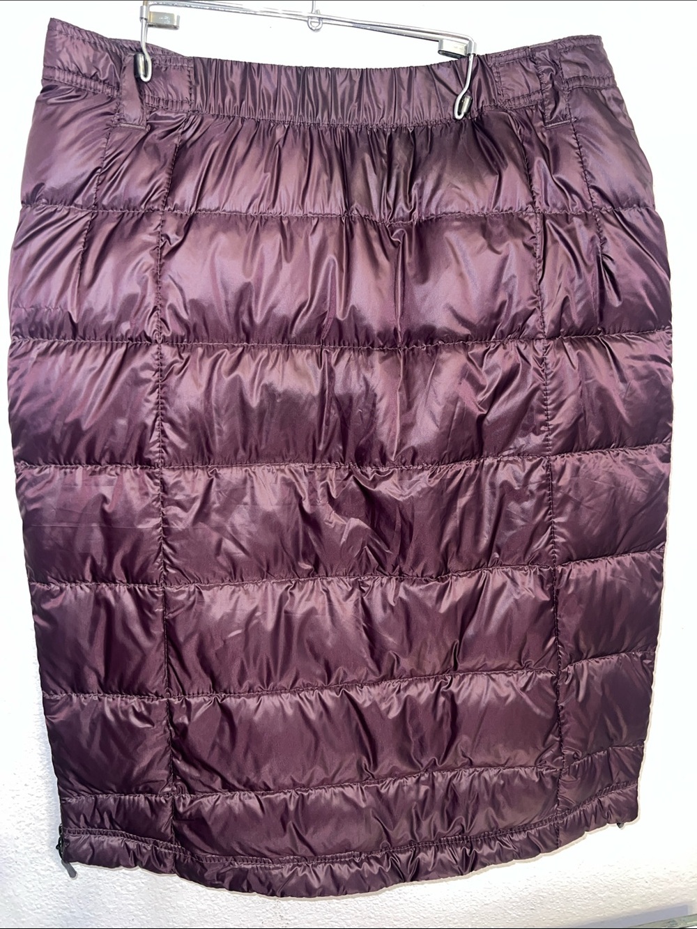 32 Degrees Quilted Insulated Puffy Midi Skirt in Deep Purple NWT XL - Picture 5 of 7
